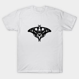 New Ellie's Moth Real Tattoo (Black) T-Shirt